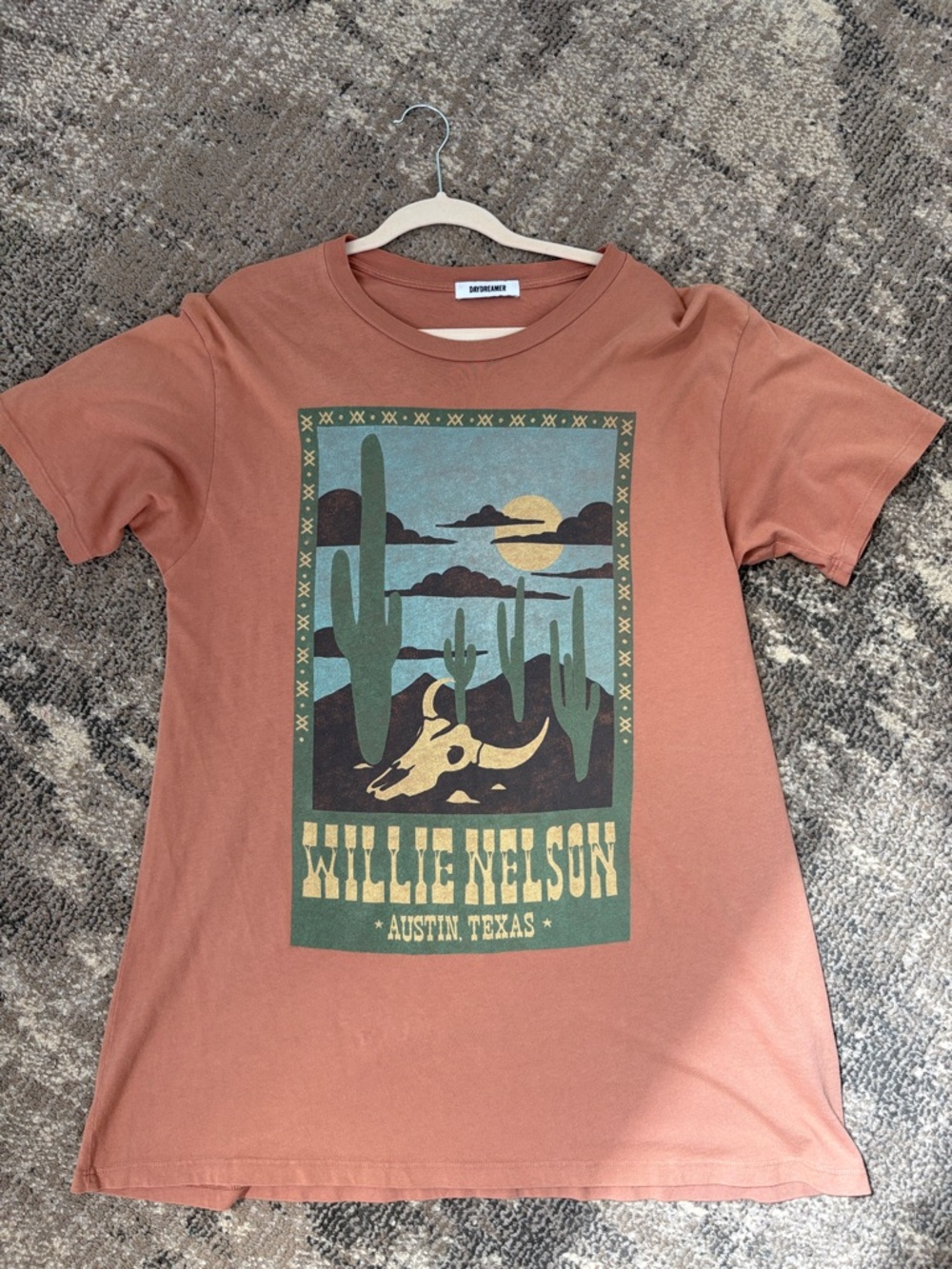Willie Nelson Graphic Tee- Shirt Dress